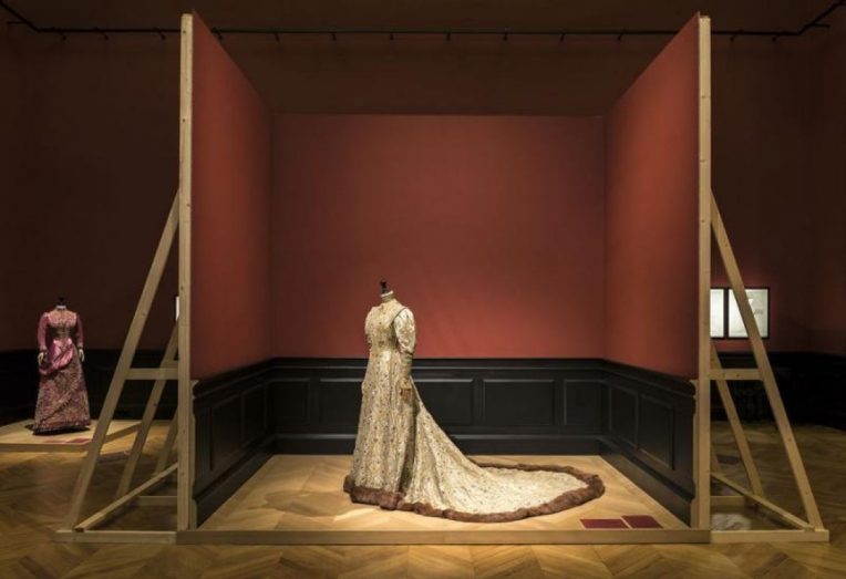 the “mode retrouvée” exhibition, at palais galliera