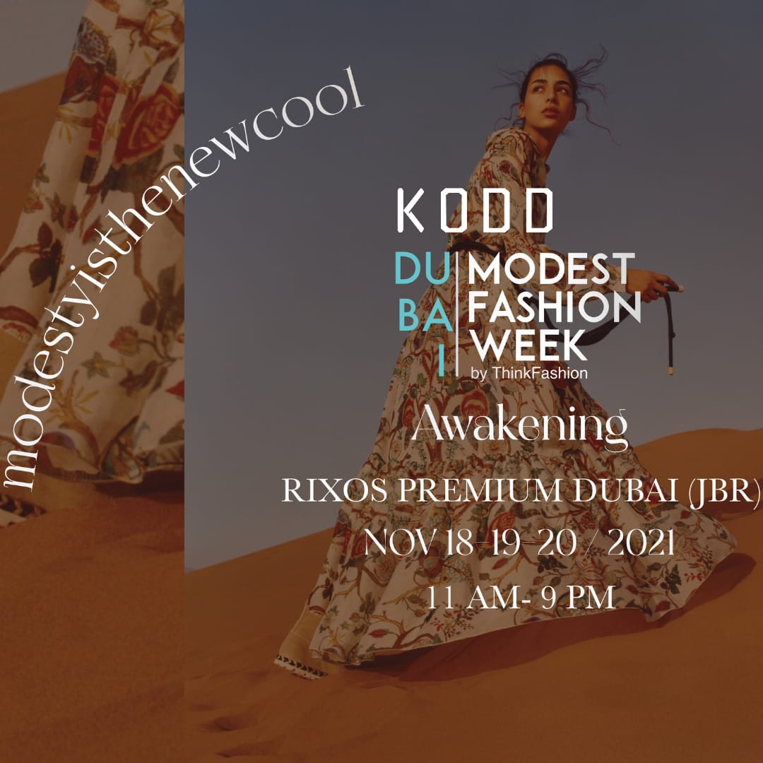 dubai modest fashion week kodd magazine mode fashion partenariat