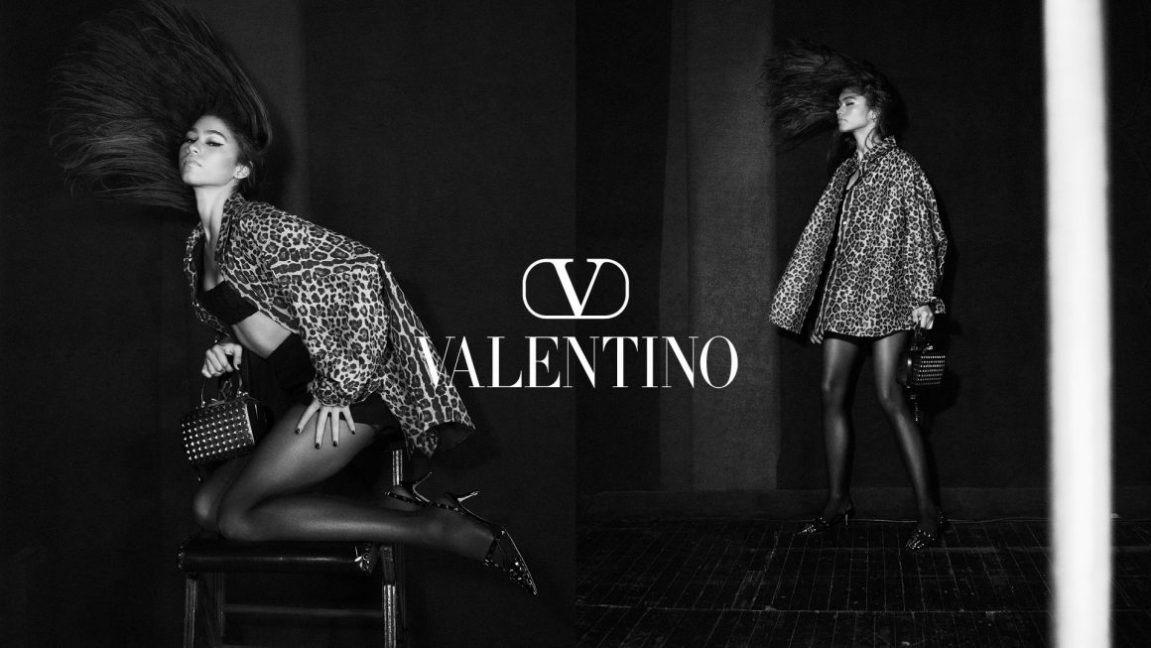 valentino garavani zendaya kodd magazine mode fashion inspiration campagne campaign