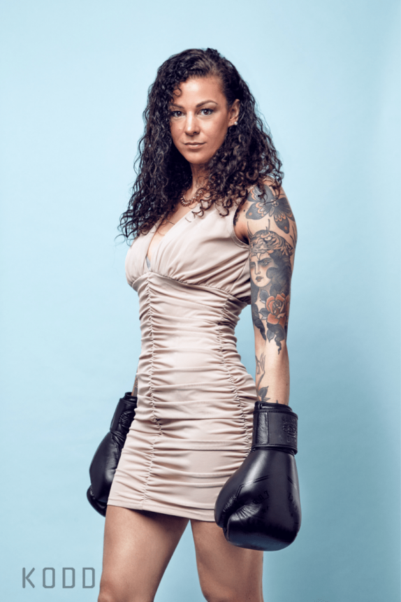 boxing girl by david salou kodd magazine editorial