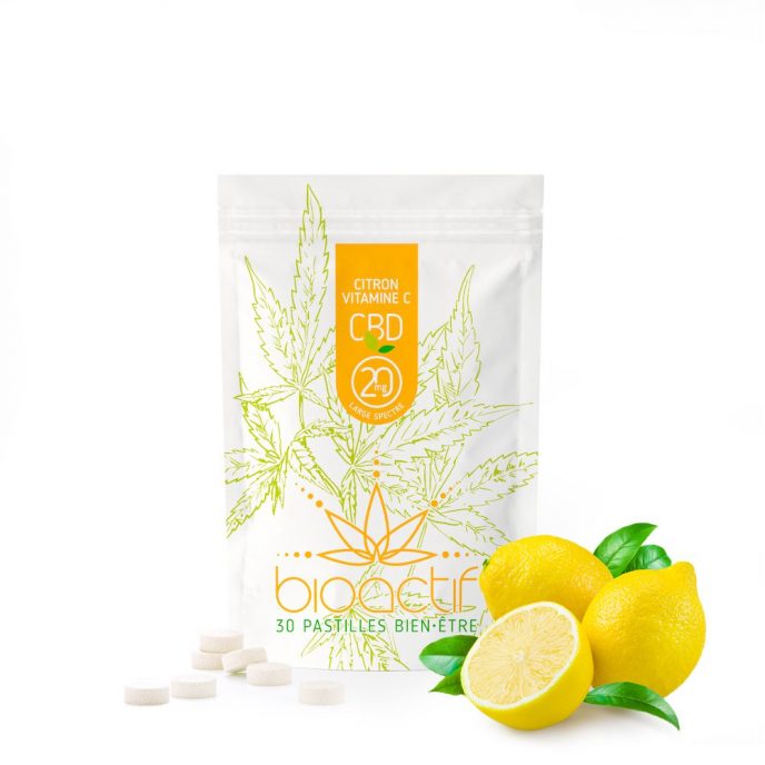 bioactif pastilles cbd bio mg citron vitamine c kodd magazine culture