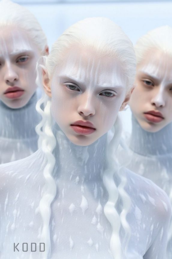 cold water yulia reznikov kodd magazine editorial mode fashion ai intelligence artificielle