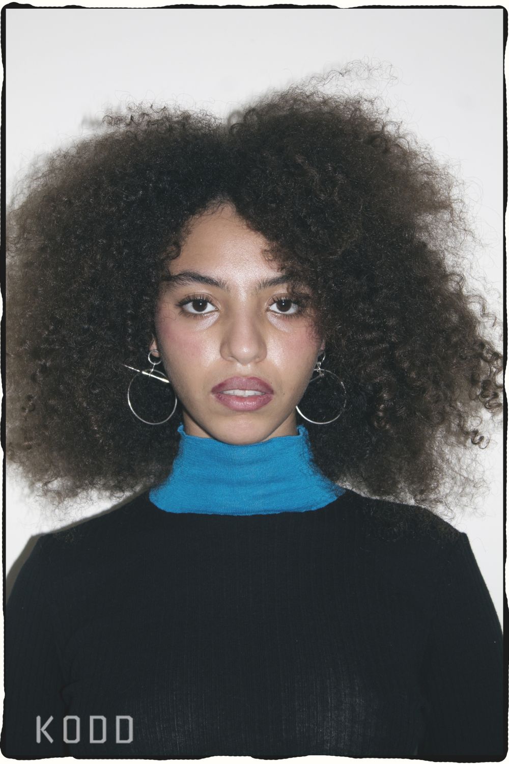 kodd magazine editorial fashion mode in the studio