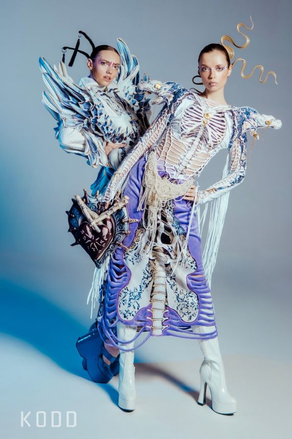 kodd magazine editorial fashion mode this is not ai