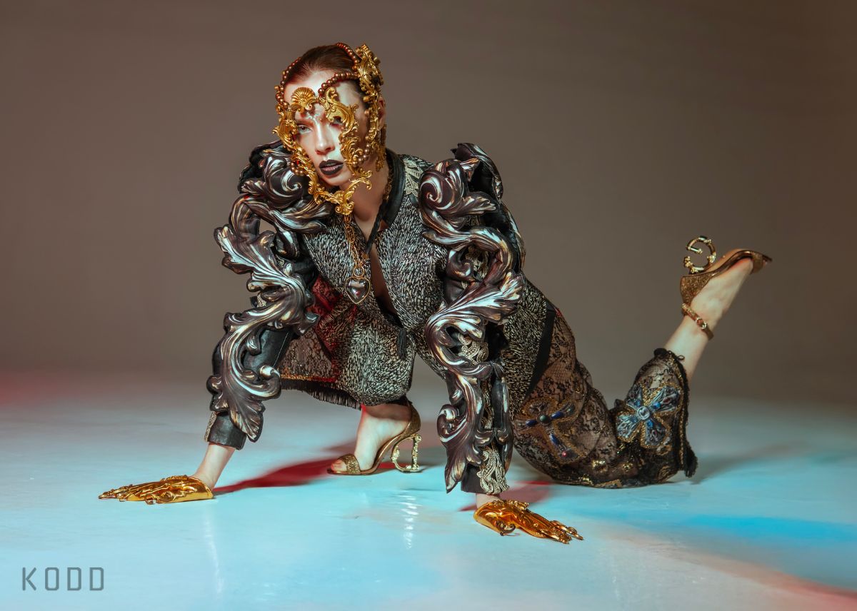 kodd magazine editorial fashion mode this is not ai