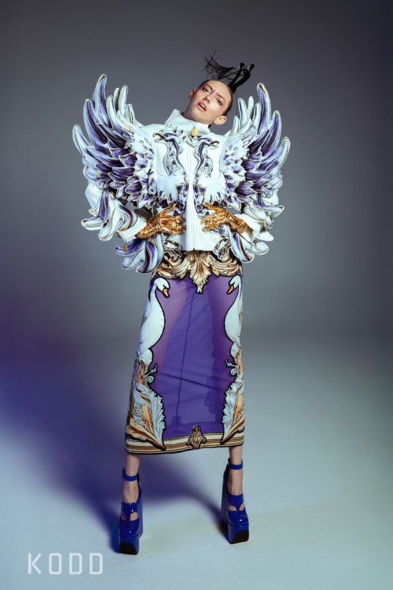 kodd magazine editorial fashion mode this is not ai