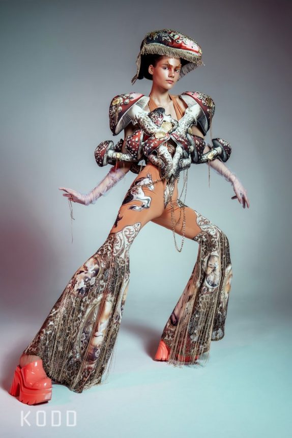 kodd magazine editorial fashion mode this is not ai