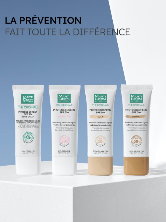 creme solaire visage anti age proteos screen spf sunscreen face anti aging kodd magazine medias
