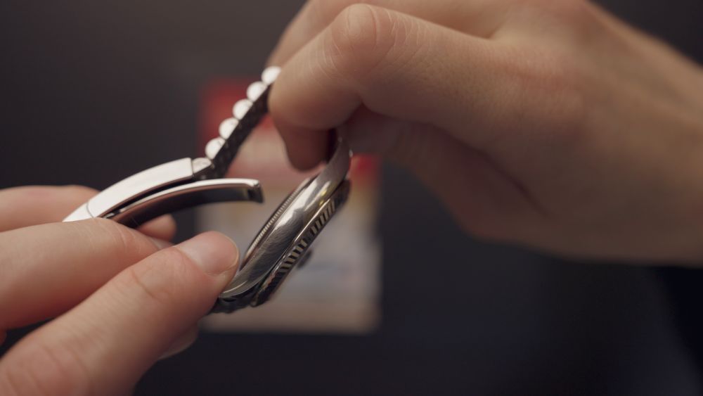 rolex avant apres polissage rayures kodd magazine medias mode