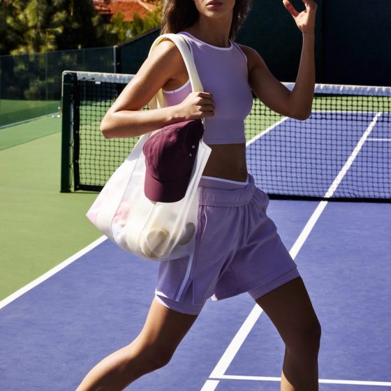 etam sport active pad top bermuda lilas ss kodd magazine medias mode fashion